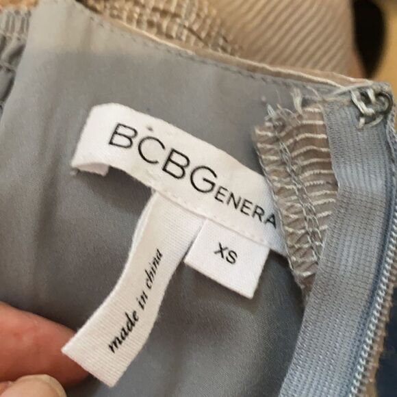 BCBG Dress Mini Cute  Summer Brown Size XS - Picture 8 of 9